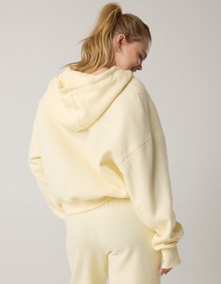 OFFLINE By Aerie Cloud Fleece Snap Front Hoodie