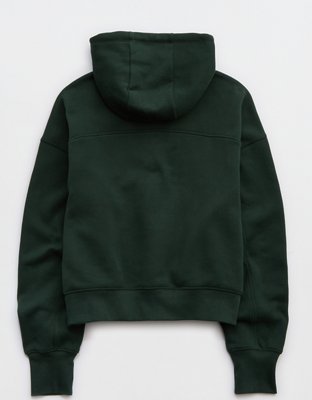 OFFLINE By Aerie Cloud Fleece Snap Front Hoodie