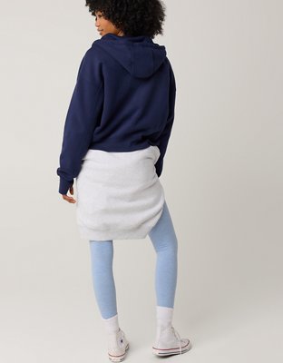 OFFLINE By Aerie Cloud Fleece Snap Front Hoodie