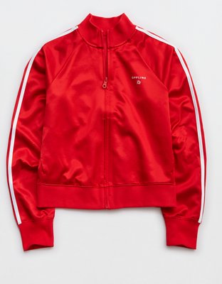 OFFLINE By Aerie Youre A Winner Satin Jacket