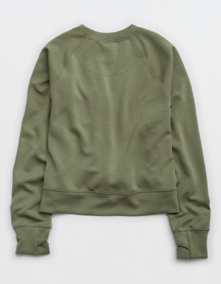 OFFLINE By Aerie ChillUp Crewneck Sweatshirt