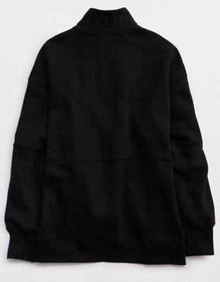 OFFLINE By Aerie Cloud Fleece Quarter Zip Sweatshirt 