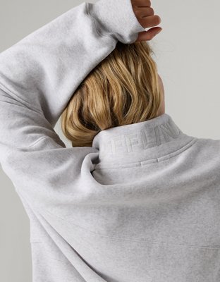 Chandail en molleton à glissière un quart OFFLINE d’Aerie 