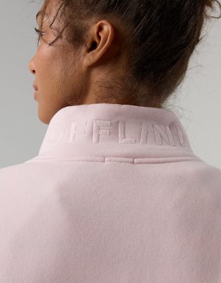 OFFLINE By Aerie Cloud Fleece Quarter Zip Sweatshirt