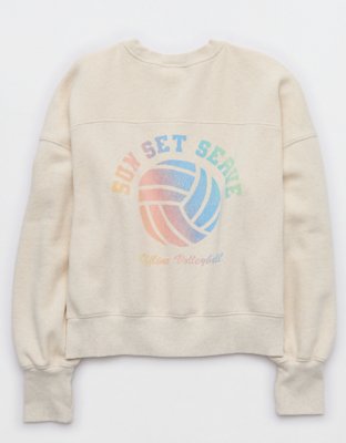 OFFLINE By Aerie Cloud Fleece Classic Crewneck Sweatshirt