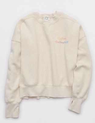 OFFLINE By Aerie Cloud Fleece Classic Crewneck Sweatshirt