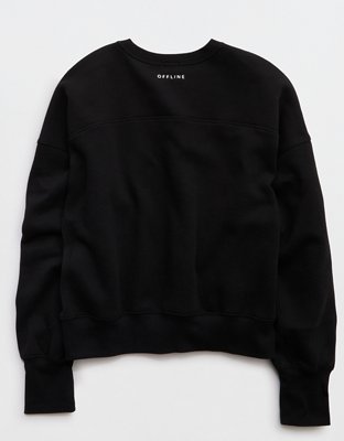 OFFLINE By Aerie Cloud Fleece Classic Crewneck