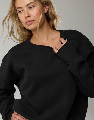 OFFLINE By Aerie Cloud Fleece Classic Crewneck