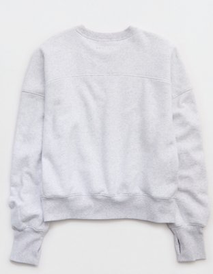 OFFLINE By Aerie Cloud Fleece Classic Crewneck