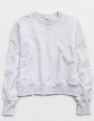 OFFLINE By Aerie Cloud Fleece Classic Crewneck