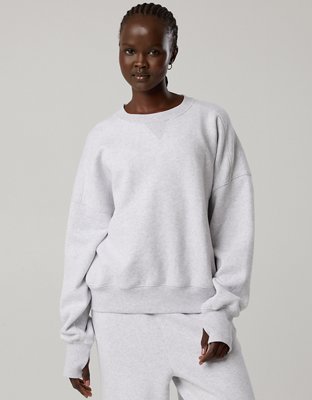 OFFLINE By Aerie Cloud Fleece Classic Crewneck