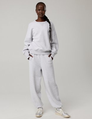 OFFLINE By Aerie Cloud Fleece Classic Crewneck