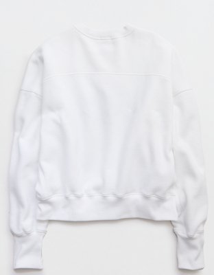 OFFLINE By Aerie Cloud Fleece Classic Crewneck