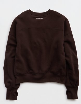 OFFLINE By Aerie Cloud Fleece Classic Crewneck