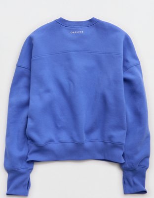 OFFLINE By Aerie Cloud Fleece Classic Crewneck
