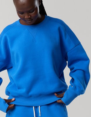 OFFLINE By Aerie Cloud Fleece Classic Crewneck Sweatshirt