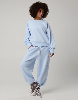 OFFLINE By Aerie Cloud Fleece Classic Crewneck