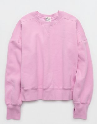 OFFLINE By Aerie Cloud Fleece Classic Crewneck Sweatshirt