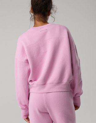 OFFLINE By Aerie Cloud Fleece Classic Crewneck Sweatshirt