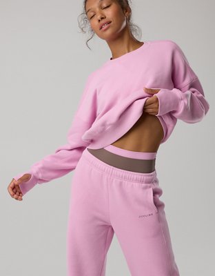 OFFLINE By Aerie Cloud Fleece Classic Crewneck Sweatshirt