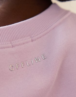 OFFLINE By Aerie Cloud Fleece Classic Crewneck Sweatshirt