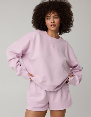 OFFLINE By Aerie Cloud Fleece Classic Crewneck Sweatshirt