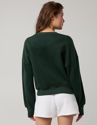 OFFLINE By Aerie Cloud Fleece Classic Crewneck Sweatshirt