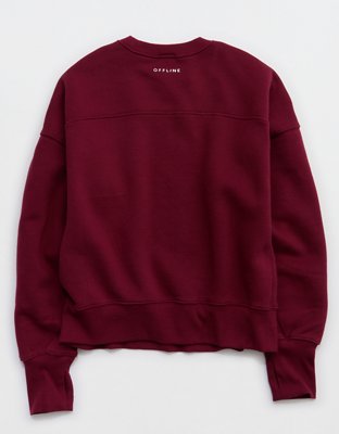 OFFLINE By Aerie Cloud Fleece Classic Crewneck