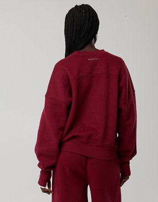OFFLINE By Aerie Cloud Fleece Classic Crewneck