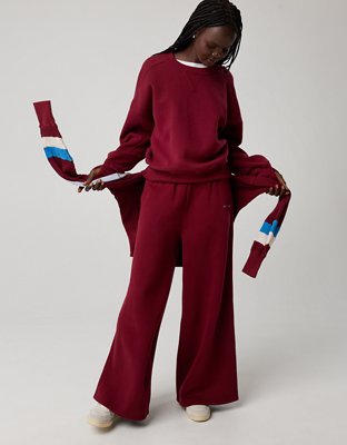 OFFLINE By Aerie Cloud Fleece Classic Crewneck