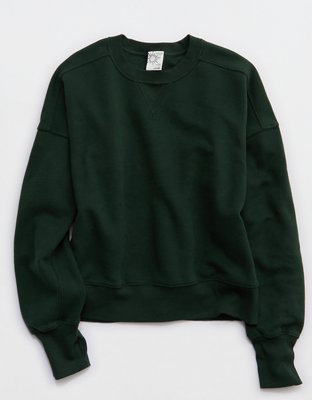 OFFLINE By Aerie Cloud Fleece Classic Crewneck