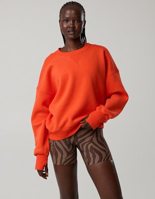 OFFLINE By Aerie Cloud Fleece Classic Crewneck Sweatshirt