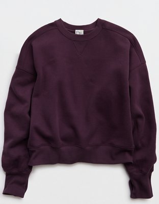 OFFLINE By Aerie Cloud Fleece Classic Crewneck