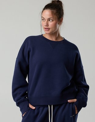 OFFLINE By Aerie Cloud Fleece Classic Crewneck Sweatshirt