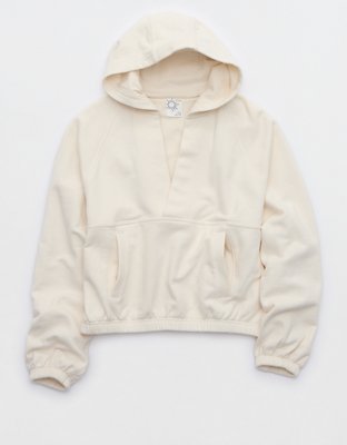 トップス fa.er.ie v neck hoodie OFFLINE By Aerie Throwback V-Neck Hoodie