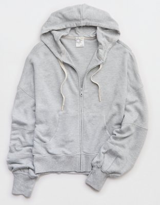 OFFLINE By Aerie Keep It 100 Terry Full Zip Hoodie