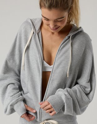 OFFLINE By Aerie Keep It 100 Terry Full Zip