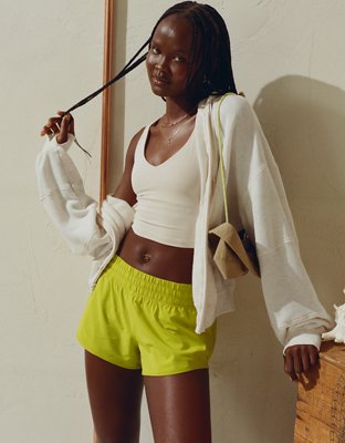 OFFLINE By Aerie Keep It 100 Hoodie de Felpa con Cierre Completo
