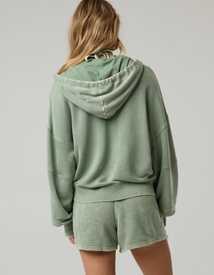 OFFLINE By Aerie Keep It 100 Terry Full Zip