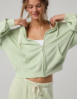 OFFLINE By Aerie Keep It 100 Terry Full Zip