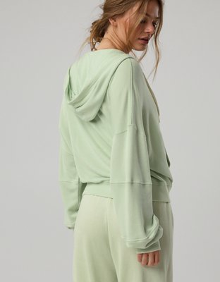 OFFLINE By Aerie Keep It 100 Terry Full Zip