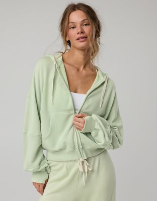 OFFLINE By Aerie Keep It 100 Terry Full Zip