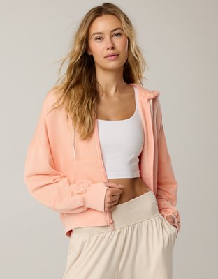 OFFLINE By Aerie Keep It 100 Terry Full Zip Hoodie