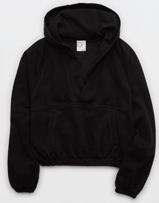 OFFLINE By Aerie Throwback V-Neck Hoodie