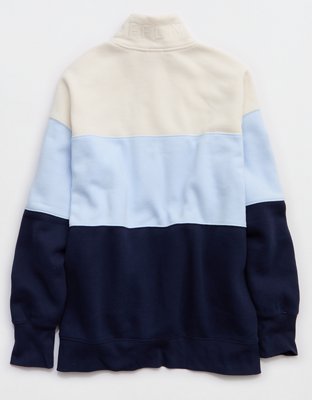 OFFLINE By Aerie Cloud Fleece Quarter Zip Sweatshirt