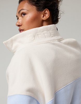 OFFLINE By Aerie Cloud Fleece Quarter Zip Sweatshirt