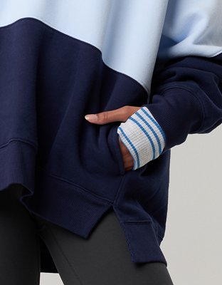 OFFLINE By Aerie Cloud Fleece Quarter Zip Sweatshirt