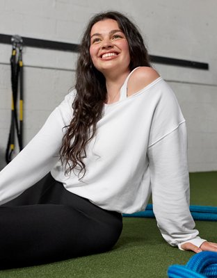 OFFLINE By Aerie OTT Layered Sweatshirt