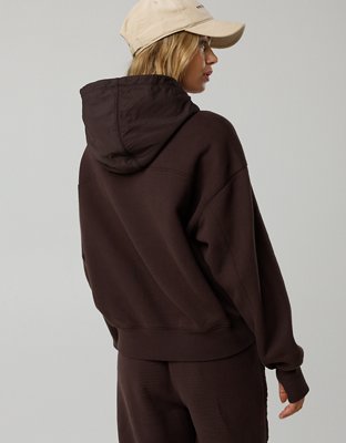 OFFLINE By Aerie Cloud Fleece Nylon Hoodie