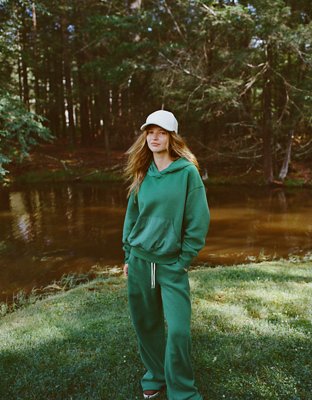 Chandail à capuchon en molleton nuage et nylon OFFLINE d’Aerie